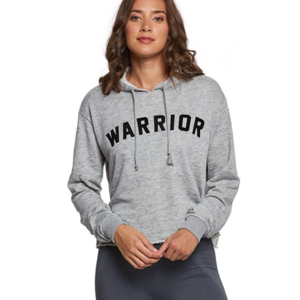 Spiritual Gangster Warrior Crop Hoodie